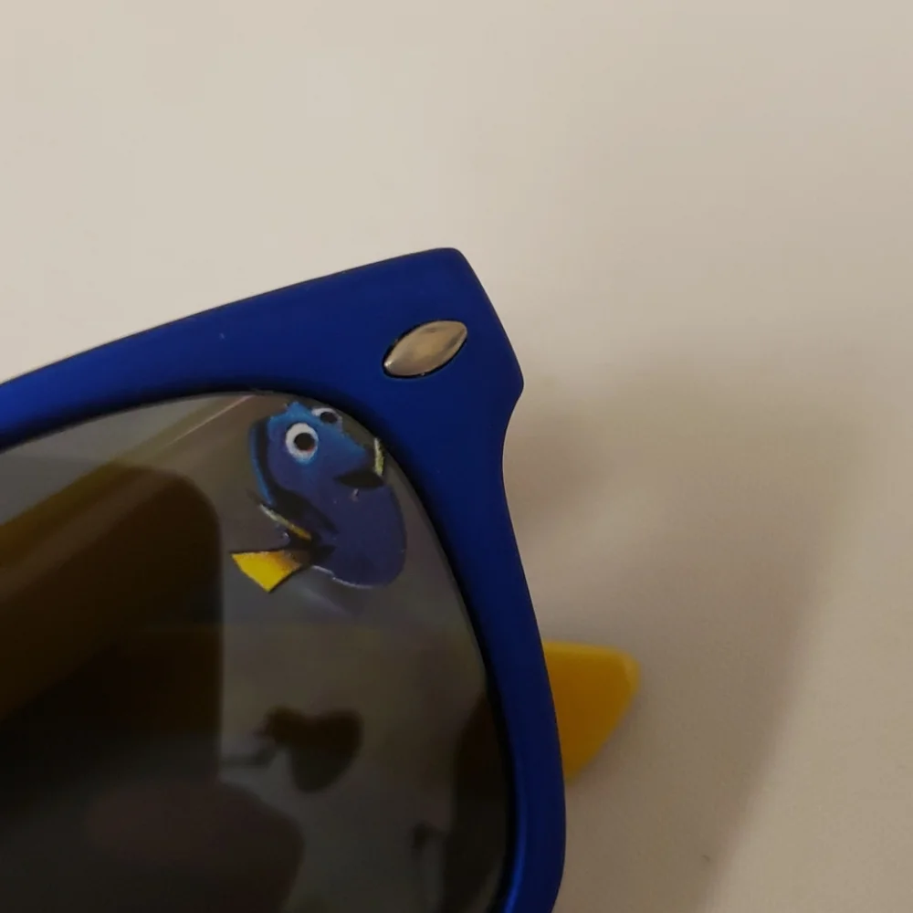 Disney Finding Dory Nemo Kid's Sunglasses Blue Yellow NWOT